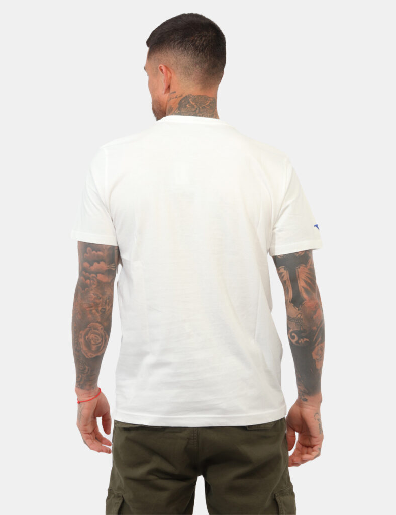 T-shirt uomo scontata - T-shirt Fred Mello Bianca