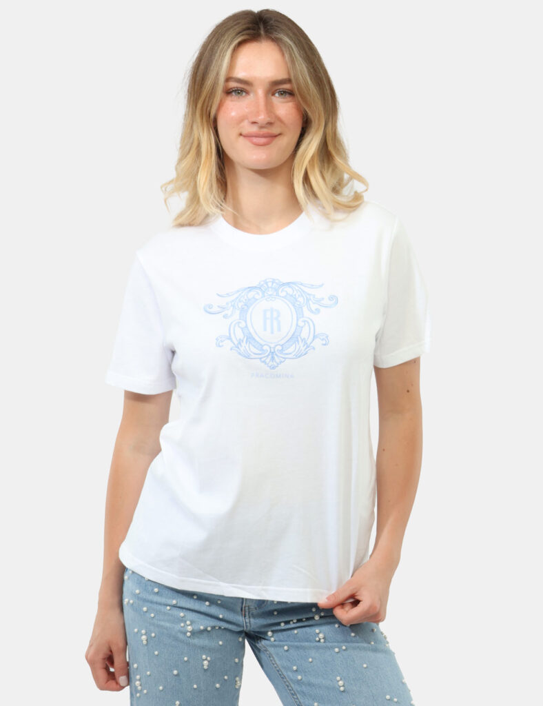 Abbigliamento donna scontato - T-shirt Fracomina Bianca