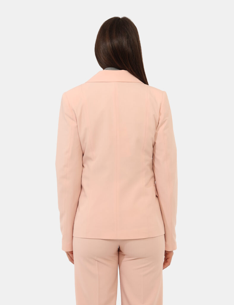 Abbigliamento donna scontato - Blazer Materica Rosa