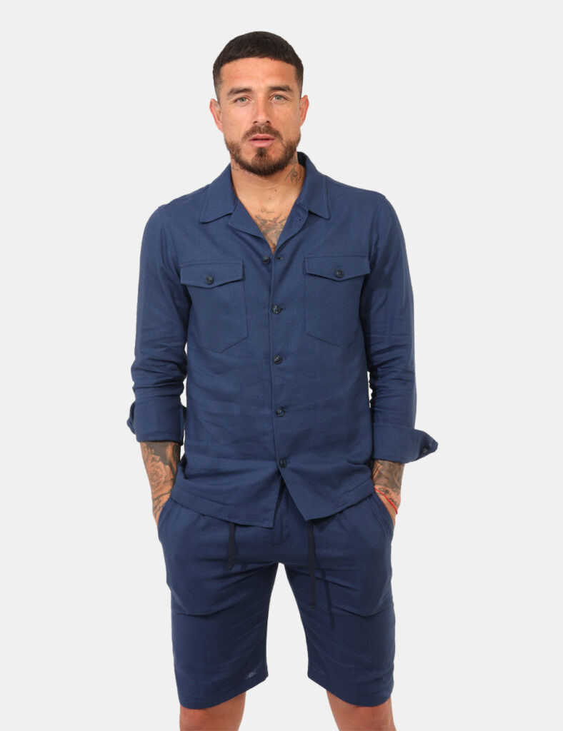Camicia Prj22. Blu