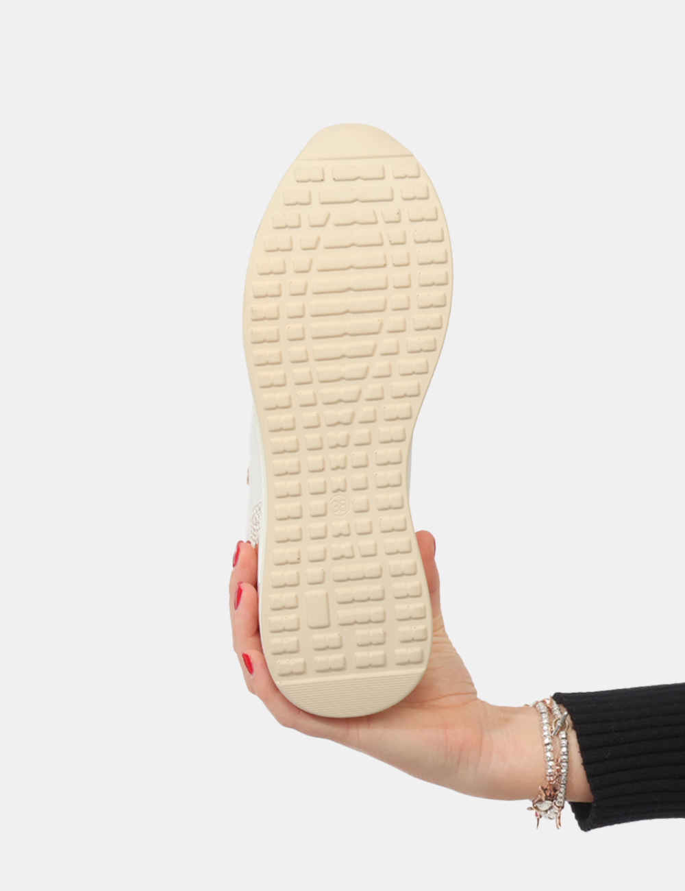 K11820-OB_OFFWHITE-GOLD_PE26_2 Sneakers Keys Bianche - Sneakers KEYS Bianche da donna Le Sneakers KEYS Bianca sono la scelta perfetta per chi cerca uno sti