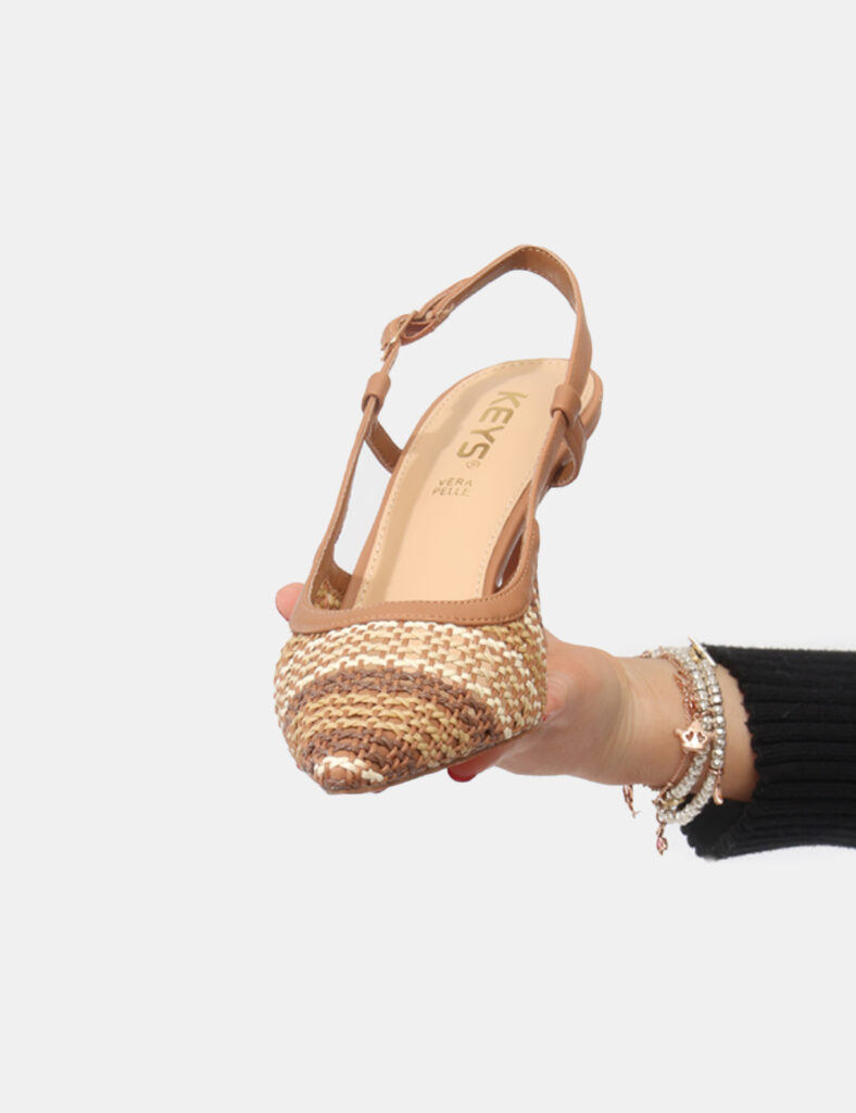 Scarpe da Donna scontate - Dècolletè Keys Marrone