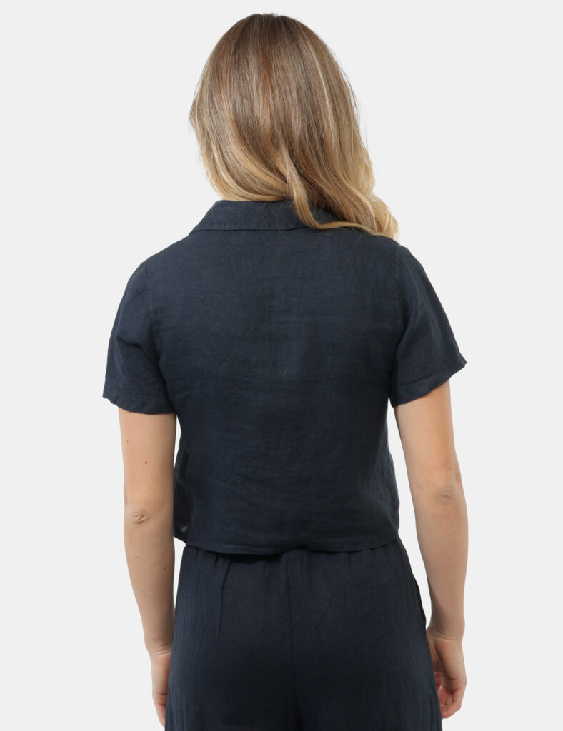 Camicia Rue De Clerie Blu - Camicia RUE DE CLERIE Blu da donna Fresca e versatile, la Camicia RUE DE CLERIE Blu è il capo id