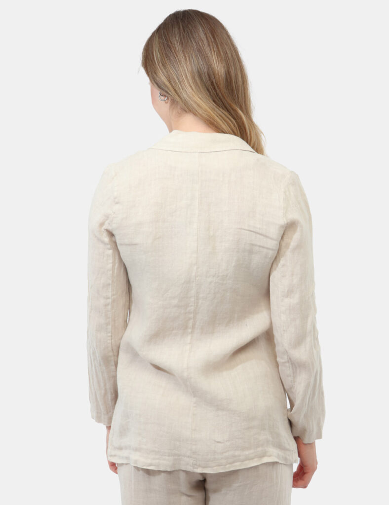 Blazer Rue De Clerie Beige - Blazer RUE DE CLERIE Beige da donna Leggero e raffinato, il Blazer RUE DE CLERIE Beige è il cap