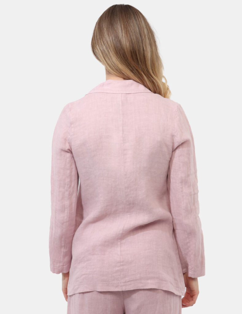 Abbigliamento donna scontato - Blazer Rue De Clerie Rosa