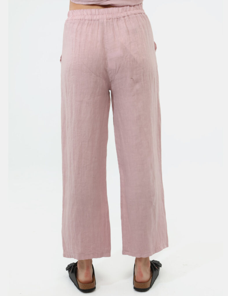 Pantaloni da donna larghi scontati - Pantalone Rue De Clerie Rosa