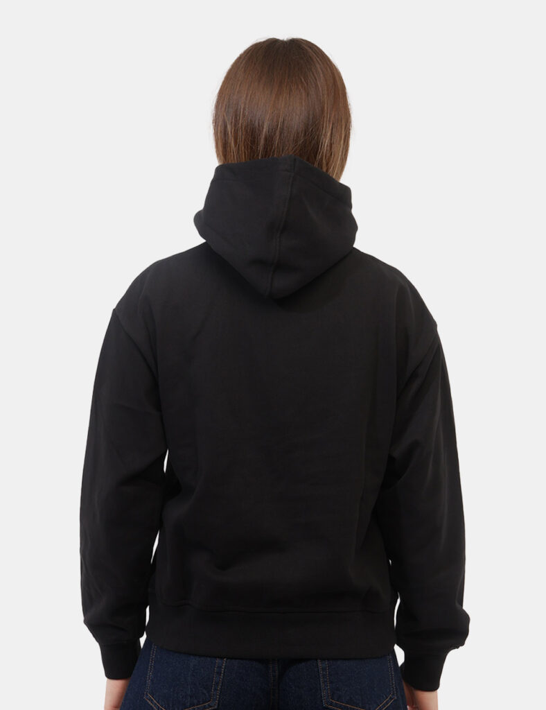Felpa Calvin Klein Nera - Felpa CALVIN KLEIN Nera da donna Versatile, comoda e dal carattere deciso, la Felpa CALVIN KLEIN N