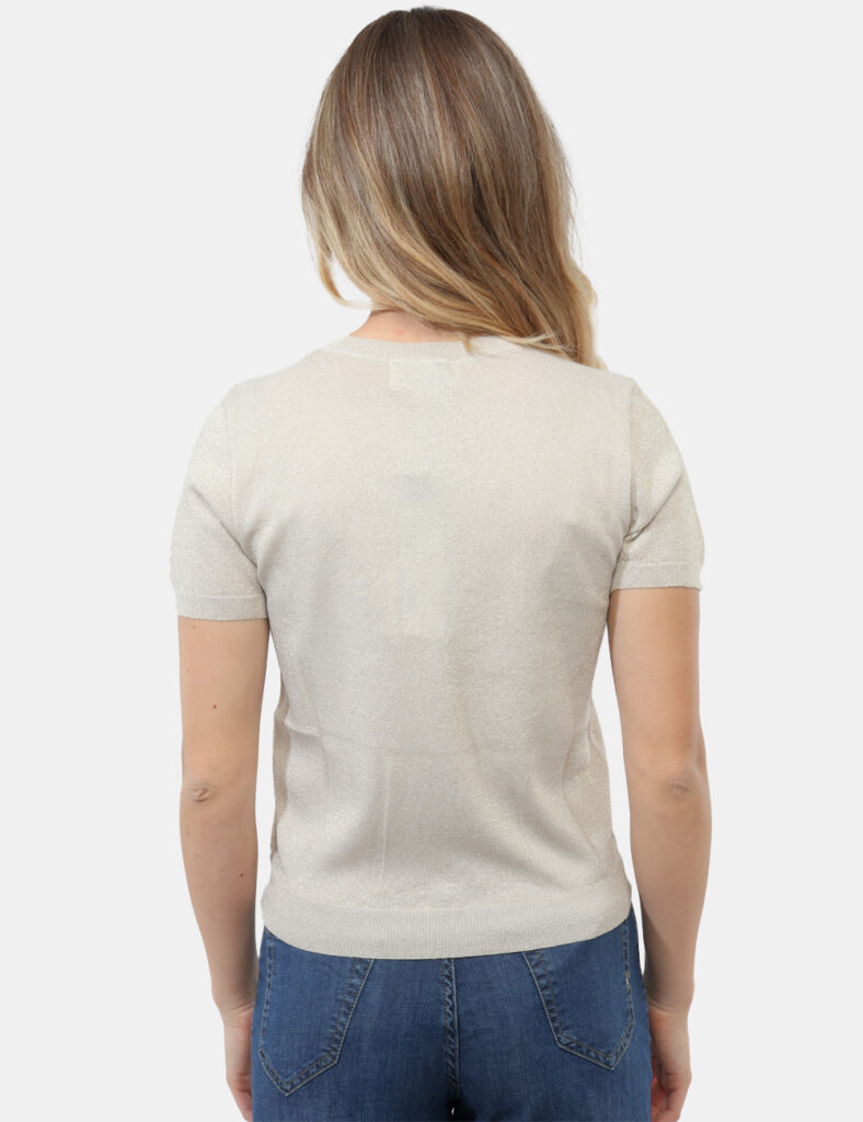Abbigliamento donna scontato - Maglia Yes Zee Beige