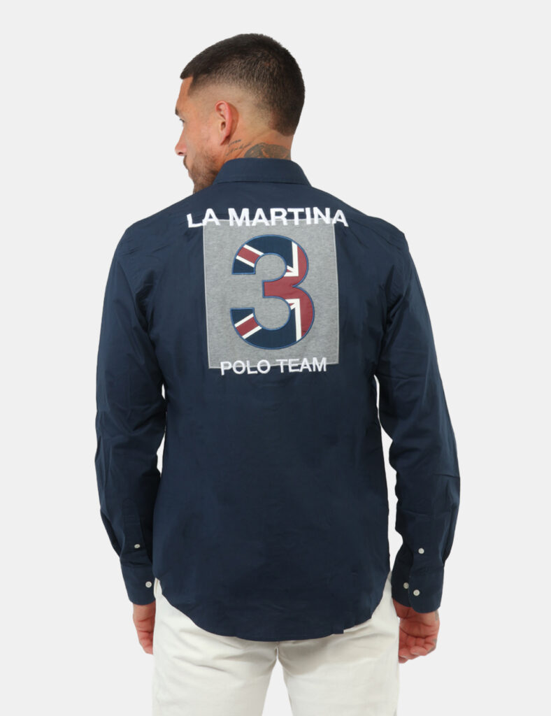 Camicia La Martina Blu