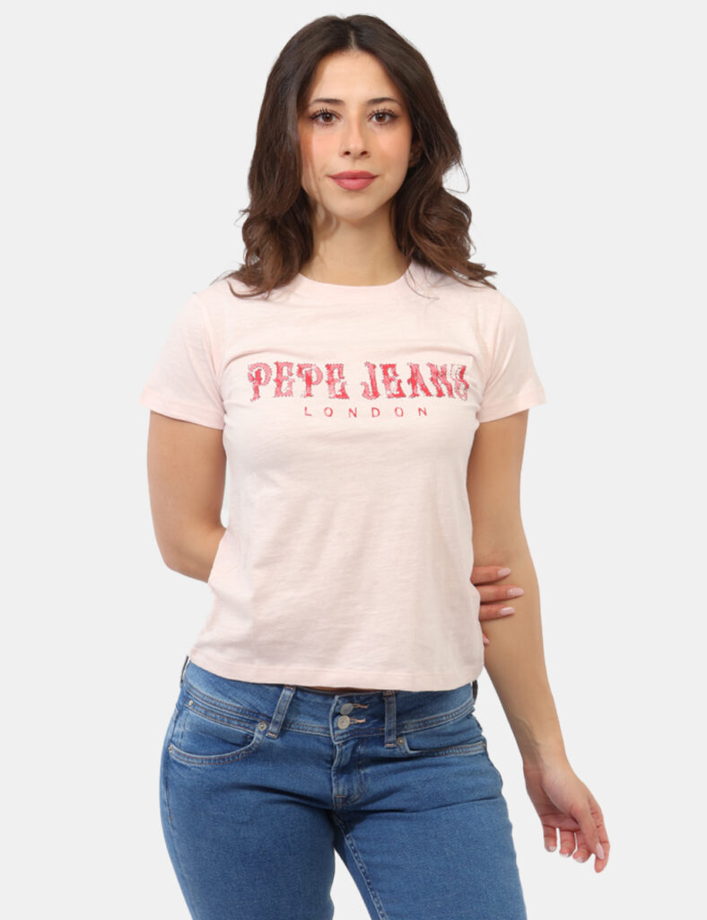 T-shirt Pepe Jeans Rosa