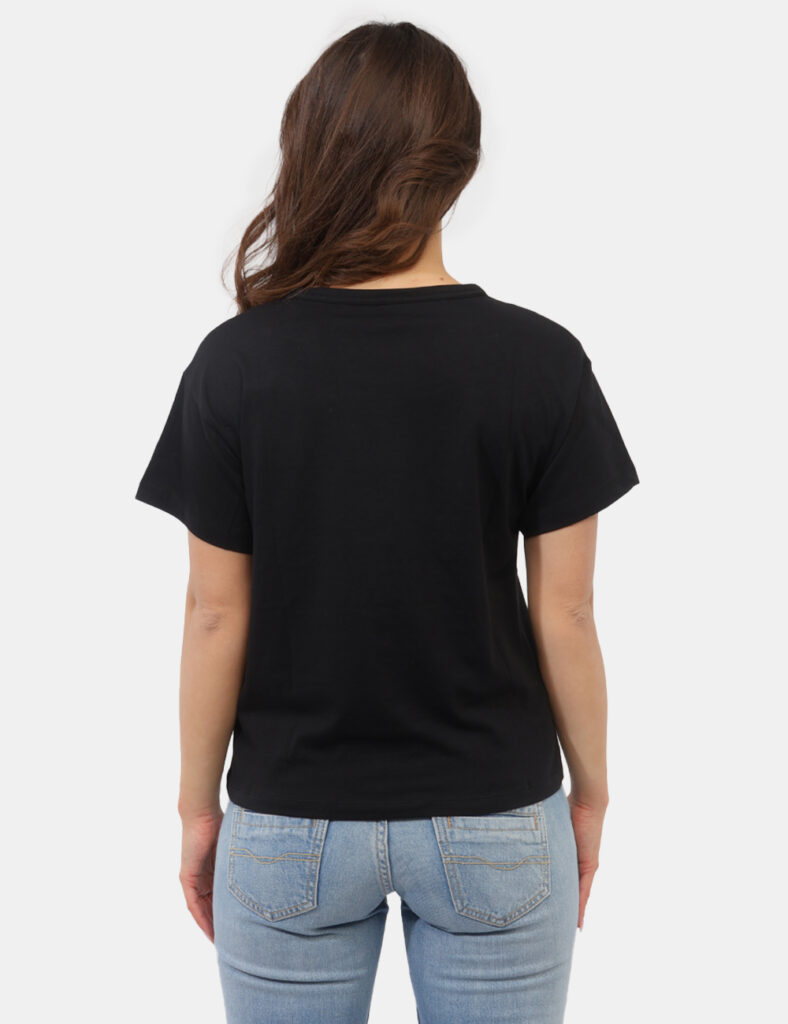 Abbigliamento donna scontato - T-shirt Pepe Jeans Nera