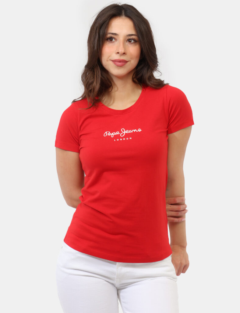T-shirt Pepe Jeans Rossa