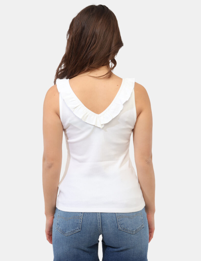 Top Pepe Jeans Bianco
