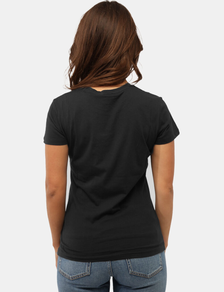 Abbigliamento donna scontato - T-shirt Yes Zee Nero