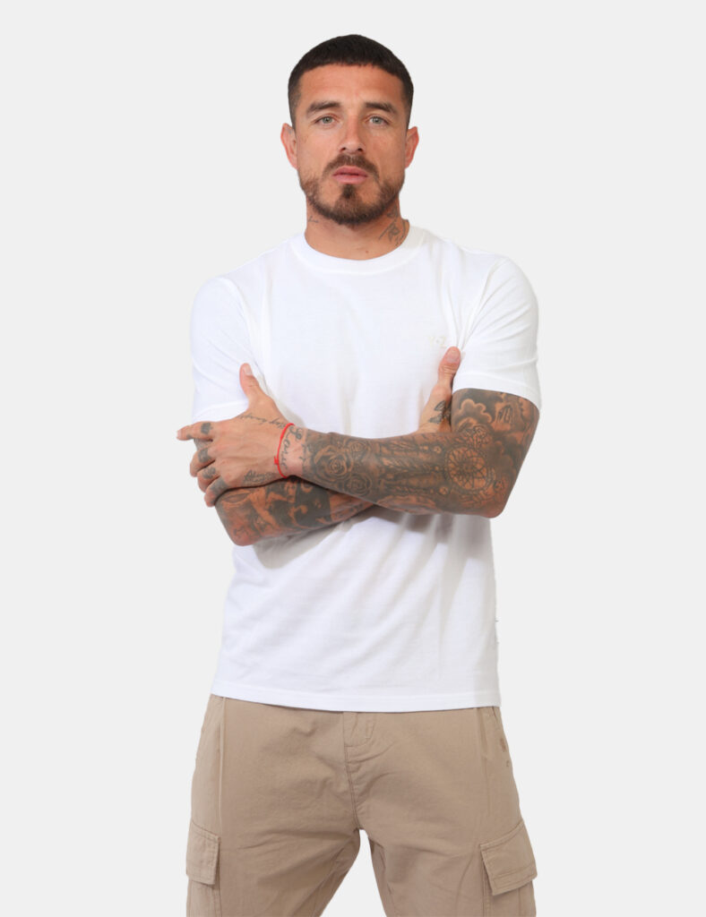 T-shirt uomo scontata - T-shirt Yes Zee Bianca