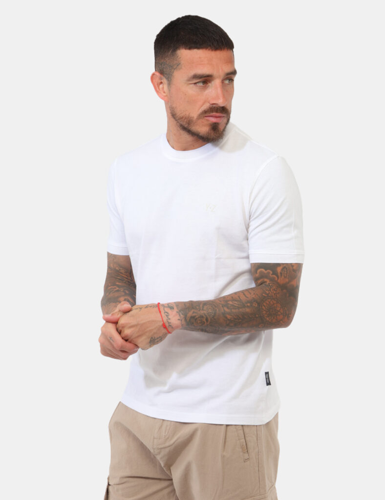 T-shirt uomo scontata - T-shirt Yes Zee Bianca