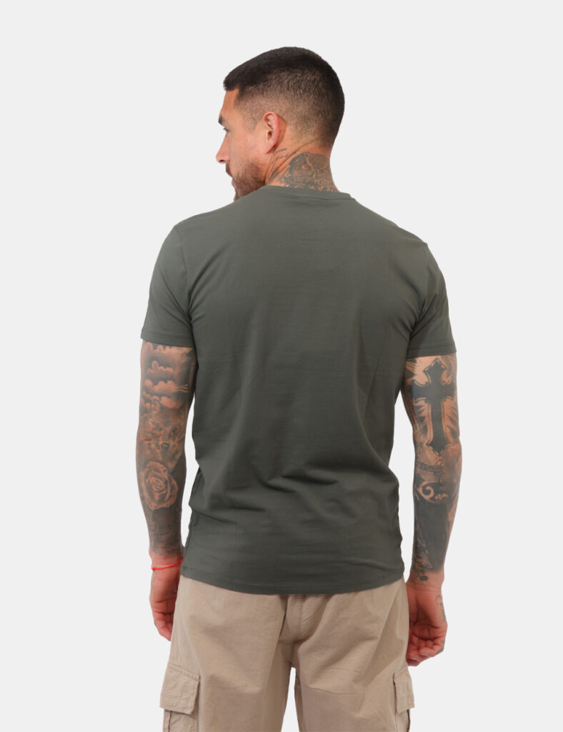 T-shirt uomo scontata - T-shirt Yes Zee Verde