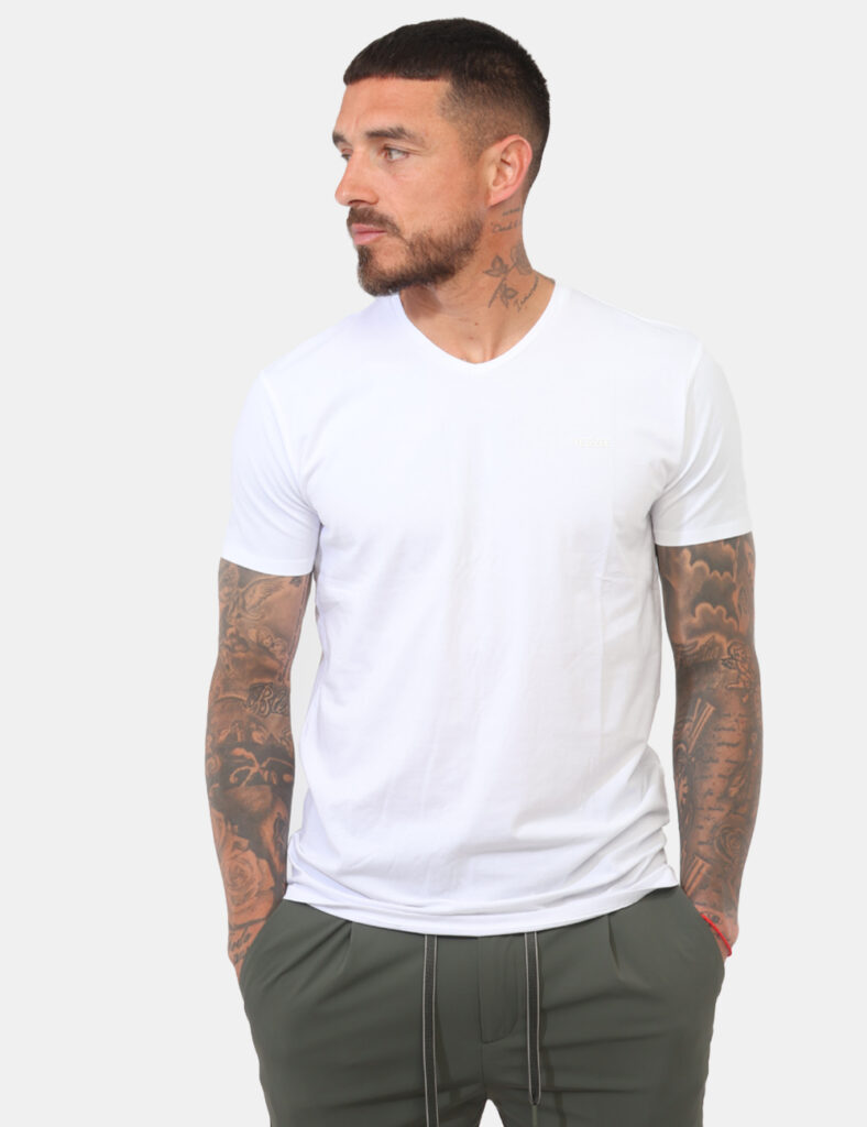 T-shirt uomo scontata - T-shirt Yes Zee Bianca