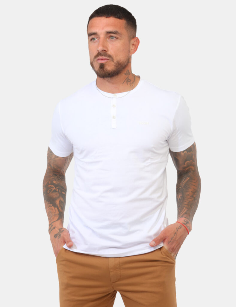 T-shirt uomo scontata - T-shirt Yes Zee Bianca