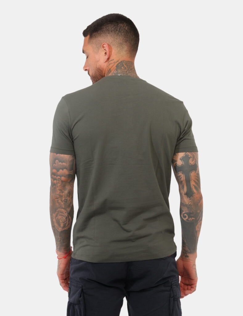 T-shirt uomo scontata - T-shirt Yes Zee Verde