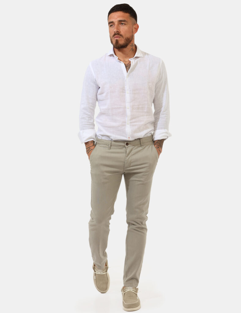 Outlet pantaloni uomo scontati - Pantaloni Concept83 Grigio