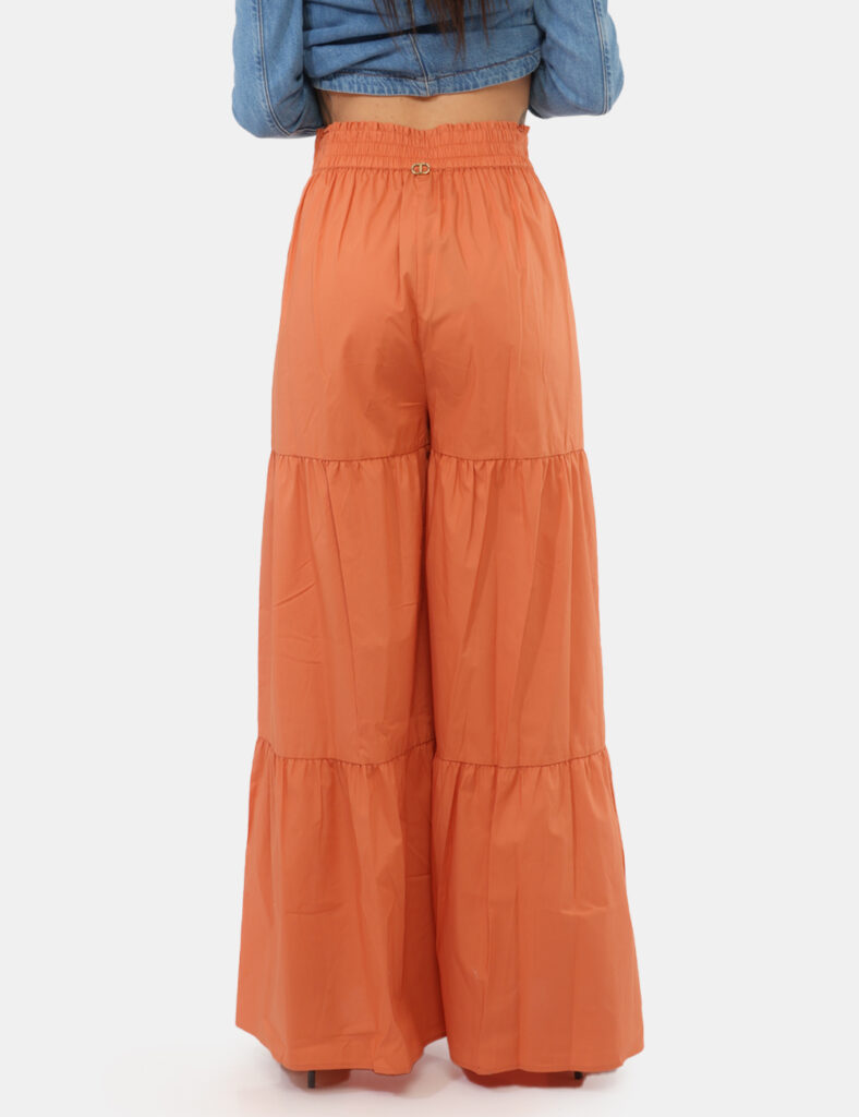 Abbigliamento donna scontato - Pantalone Twin Set Arancione