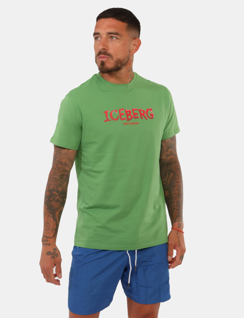 T-shirt Iceberg Verde