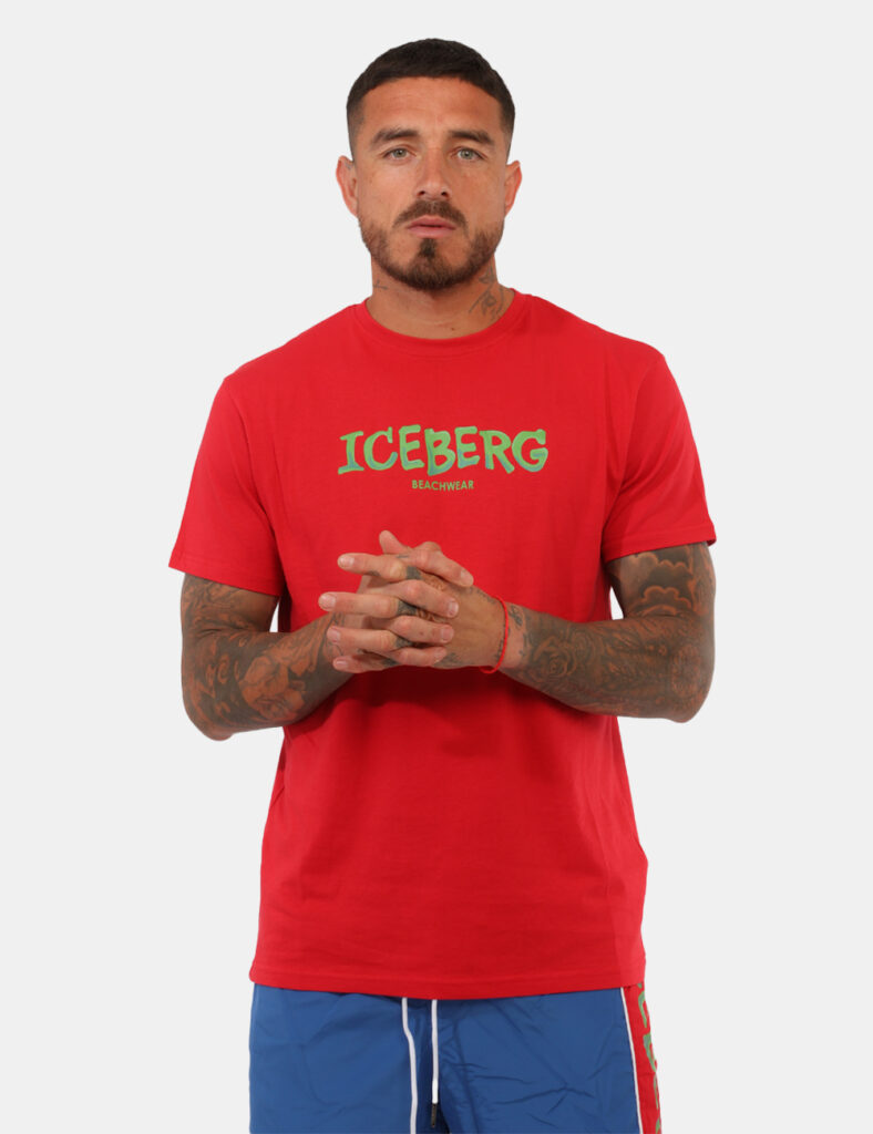 T-shirt Iceberg Rosso