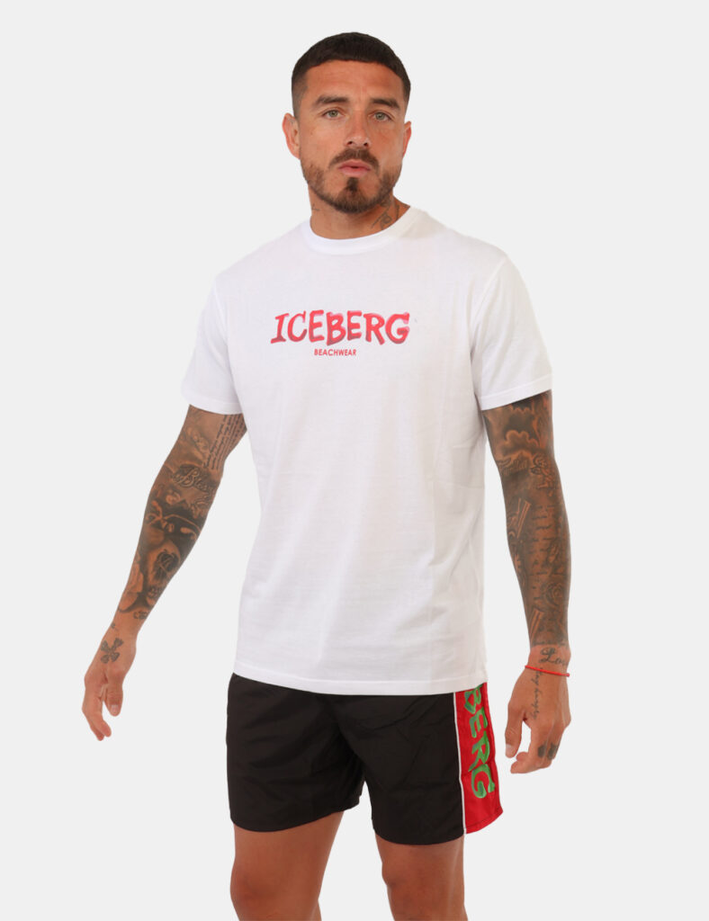 T-shirt Iceberg Bianco