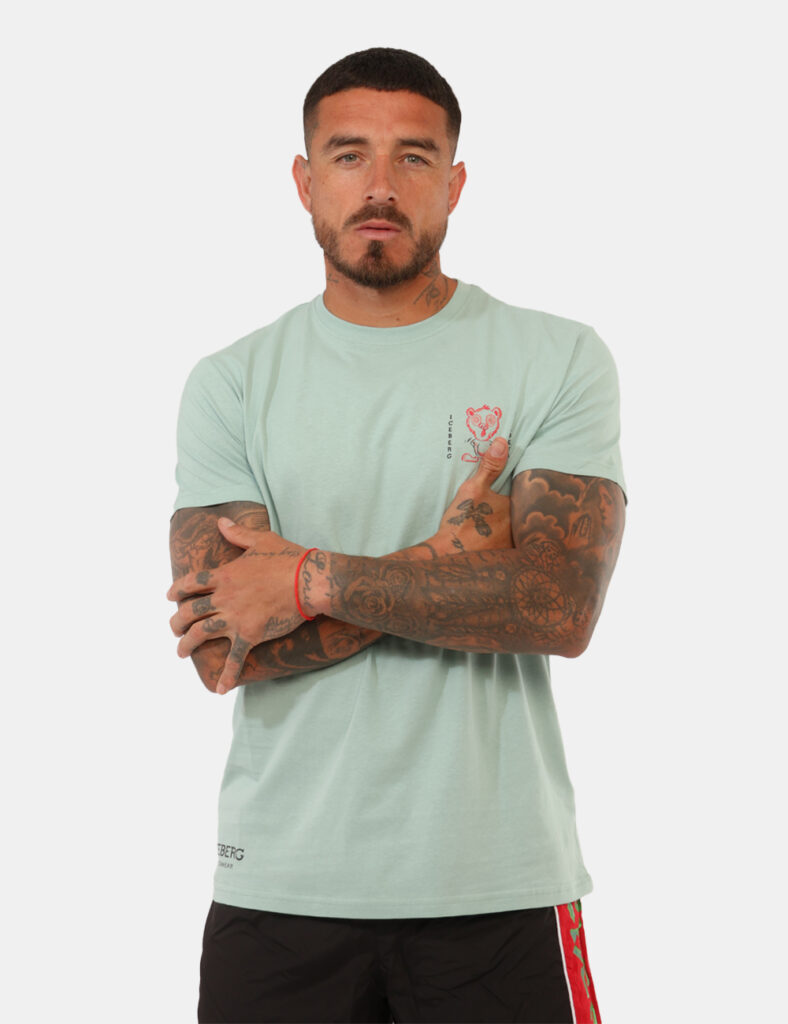 T-shirt Iceberg Azzurro