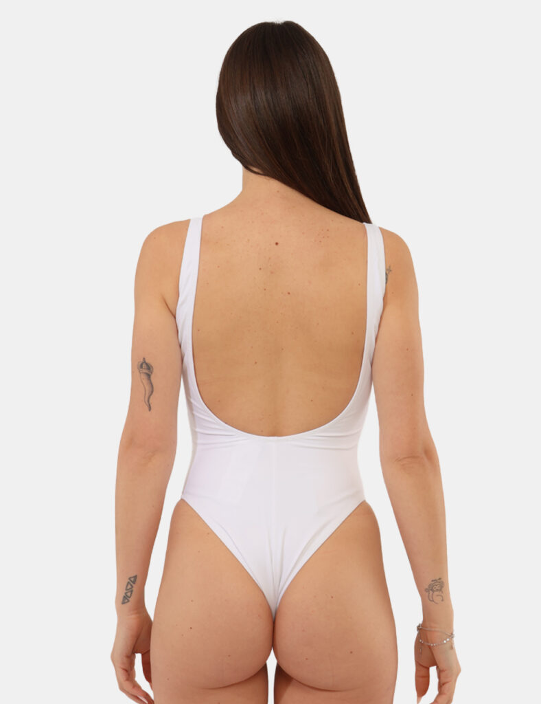 Costume donna scontato - Costume intero Plein Sport Bianco