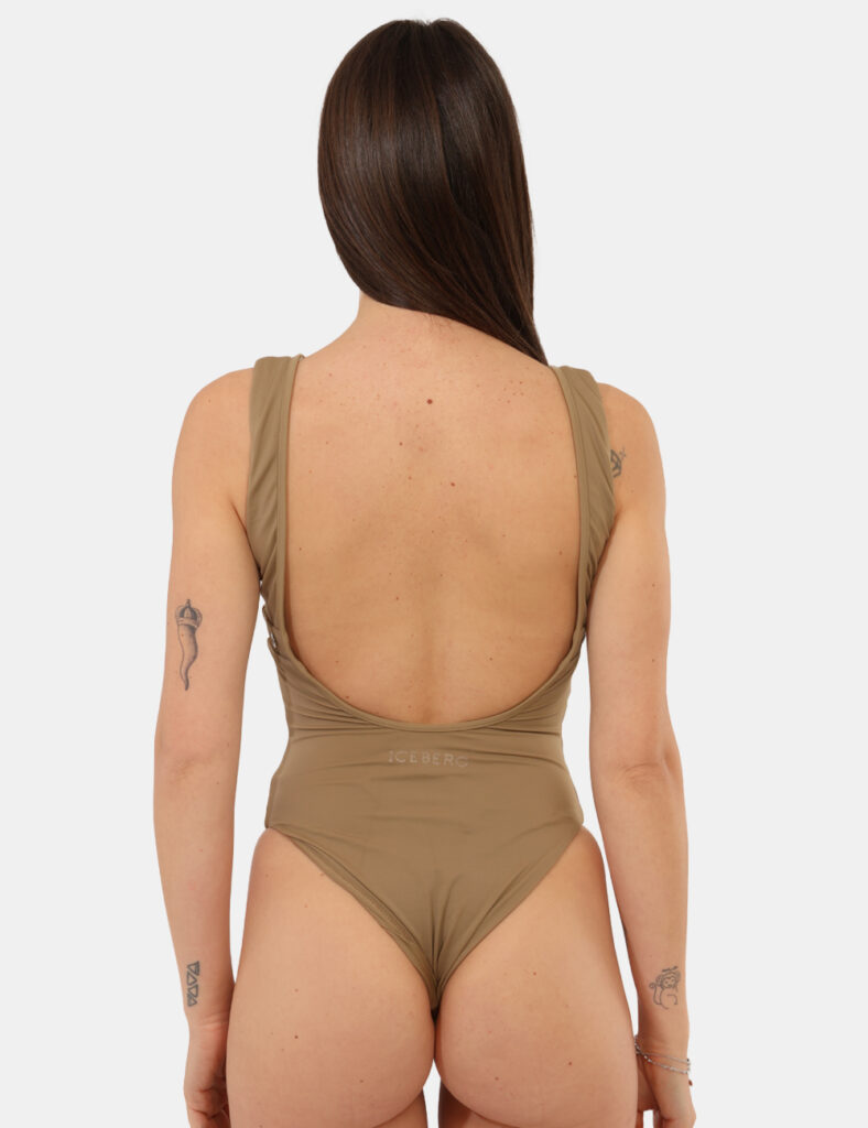 Costume donna scontato - Costume intero Iceberg Verde