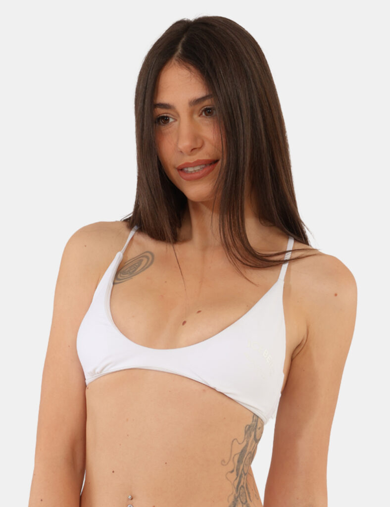 Costume donna scontato - Top costume Iceberg Bianco