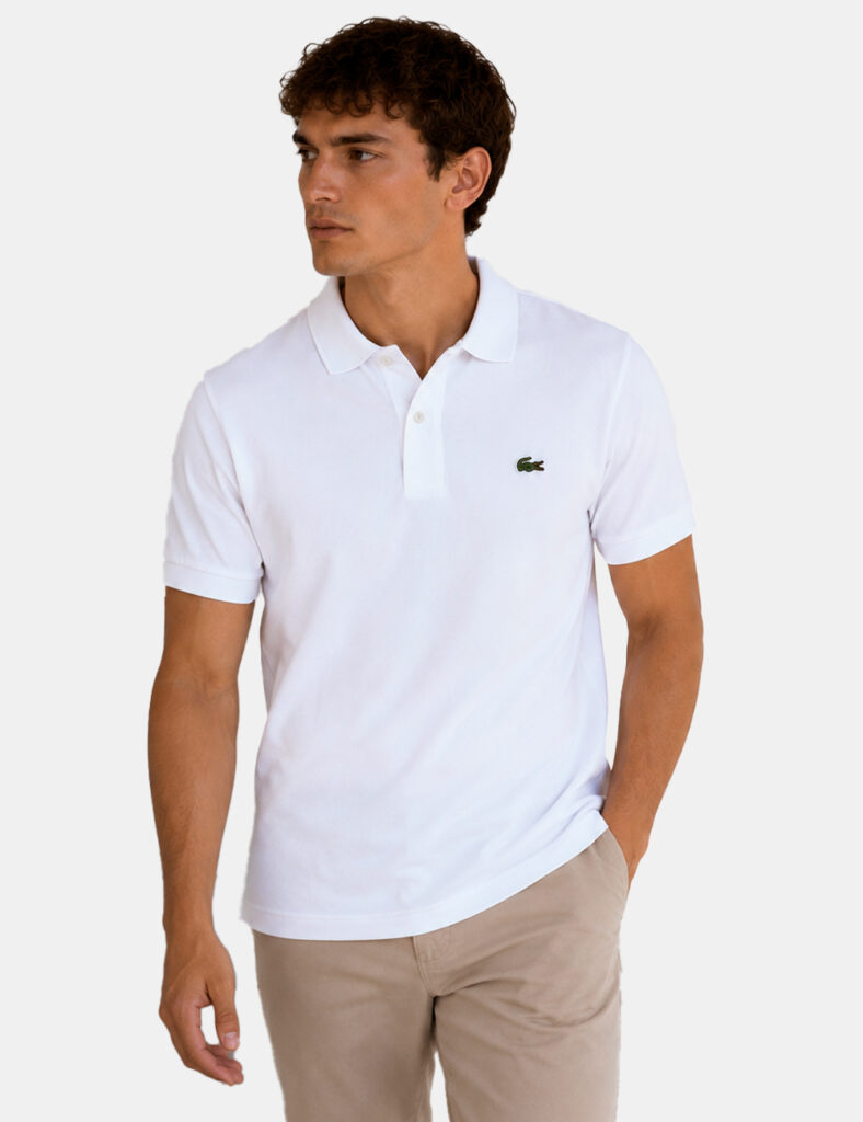 Polo Lacoste Bianca