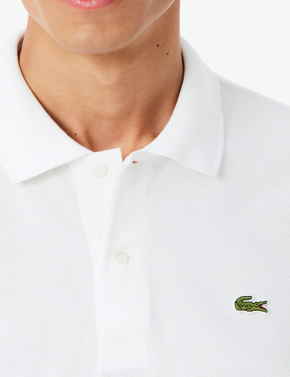 2645193-COLIS-SB_WHITE_PE26_3 Polo Lacoste Bianca - Polo LACOSTE Bianca da uomo Essenziale, elegante e intramontabile, la Polo LACOSTE Bianca è un capo ic
