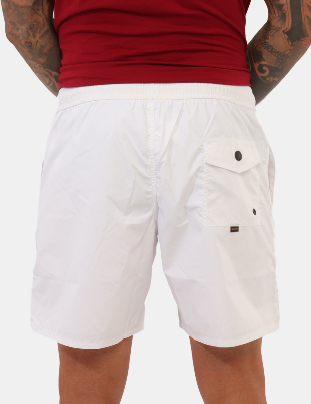 26MBM01-SB_OPTIC-WHITE_PE26_2 Costume Refrigiwear Bianco - Costume REFRIGIWEAR bianco da uomo Fresco, essenziale e perfetto per la stagione estiva, questo