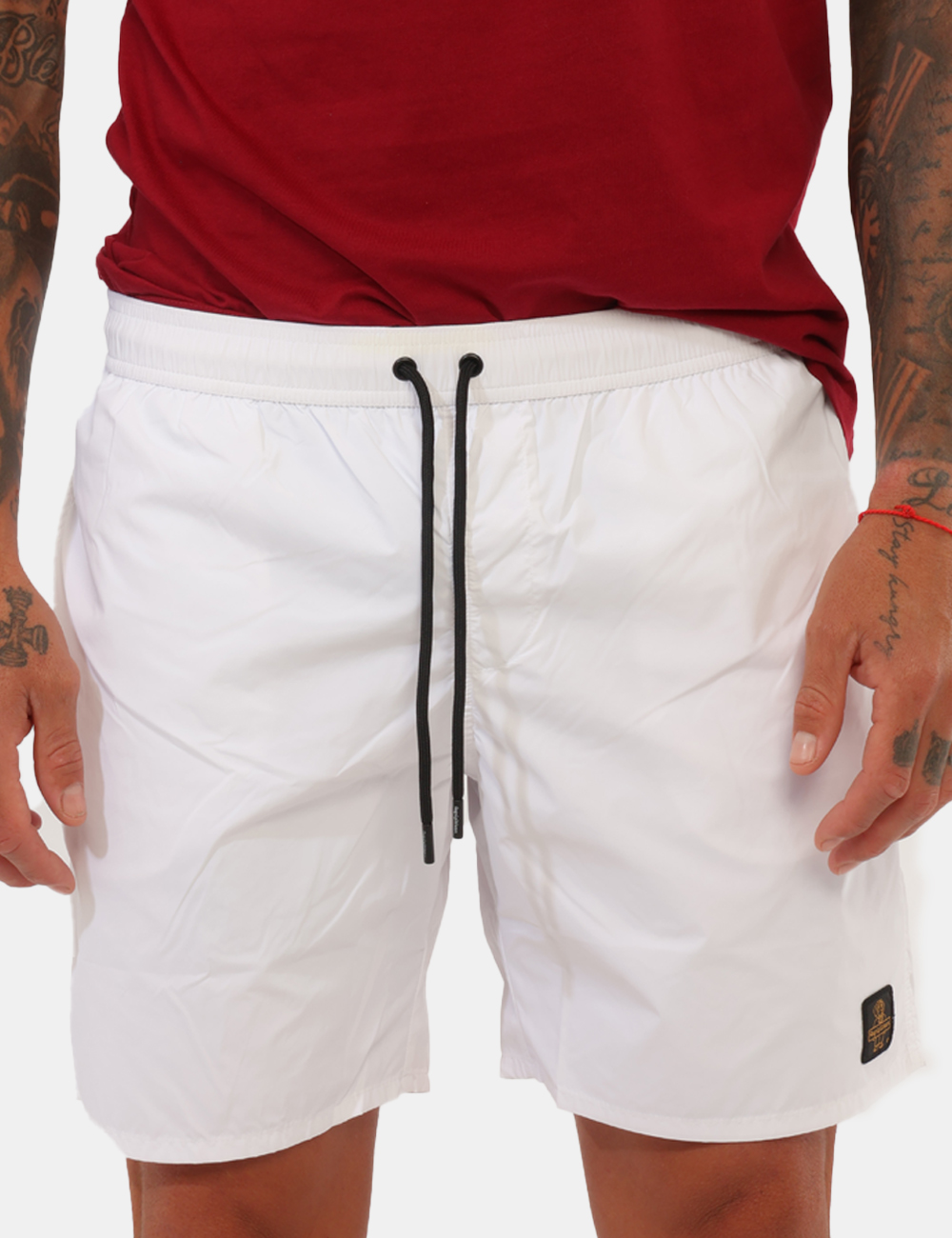 26MBM01-SB_OPTIC-WHITE_PE26_6 Costume Refrigiwear Bianco - Costume REFRIGIWEAR bianco da uomo Fresco, essenziale e perfetto per la stagione estiva, questo