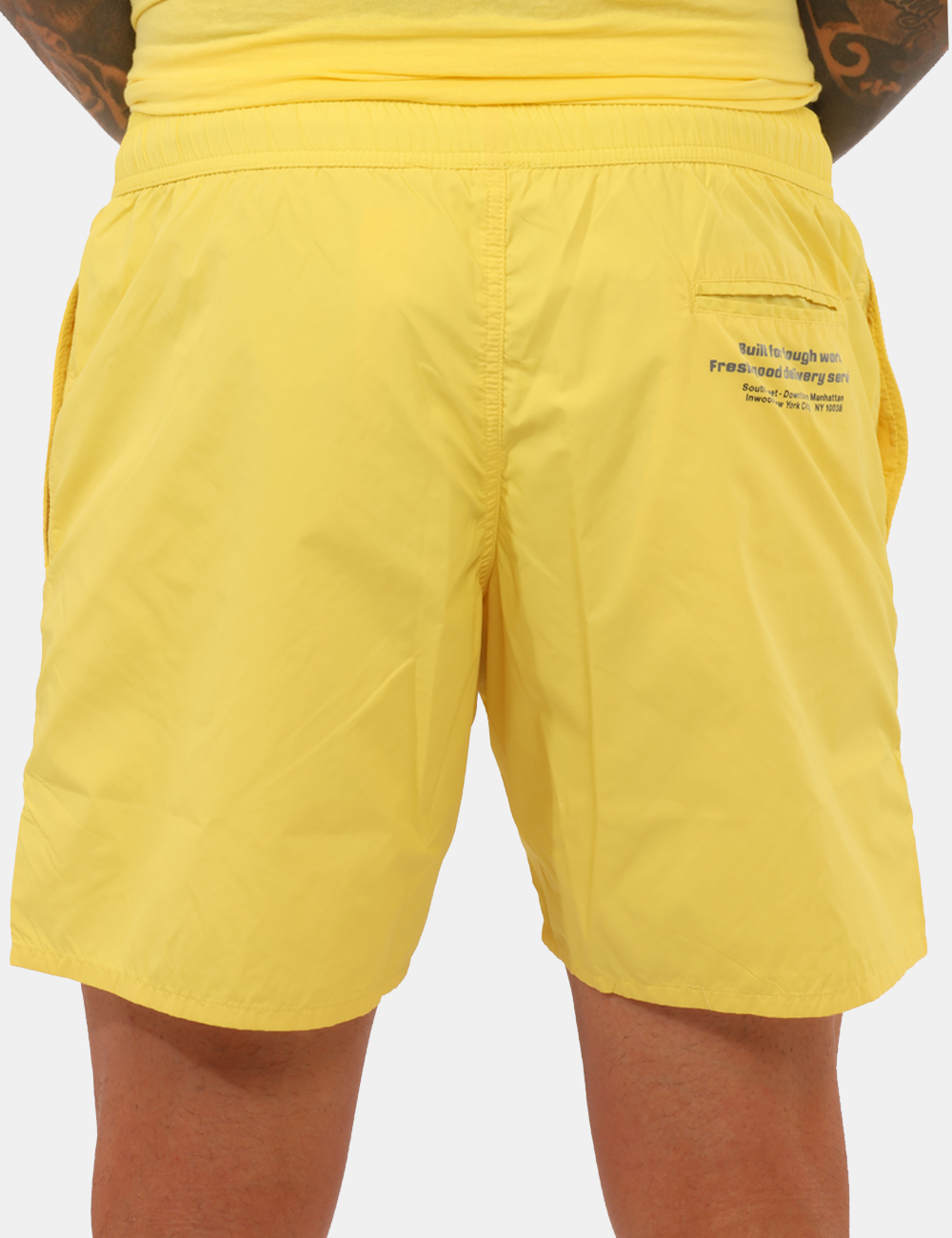 26MBM02-SB_YELLOW_PE26_2 Costume Refrigiwear Giallo - Costume REFRIGIWEAR giallo da uomo Vivace, moderno e perfetto per dare energia ai tuoi look est