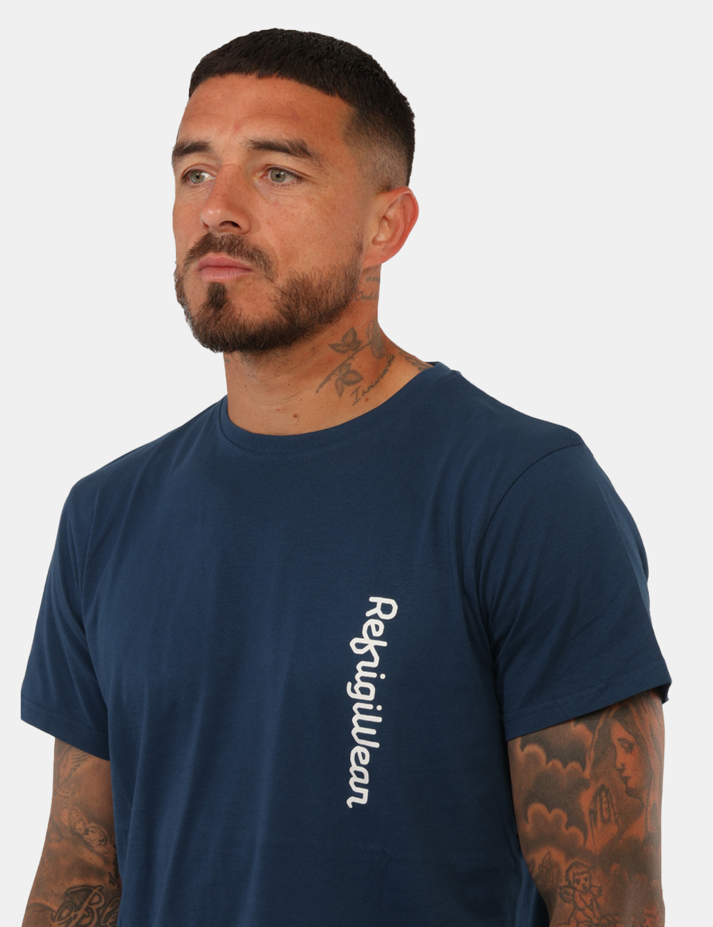 26MTS01-SB_NAVY_PE26_3 T-shirt Refrigiwear Blu - T-shirt REFRIGIWEAR blu da uomo Versatile, pratica e perfetta per accompagnarti durante la stagion