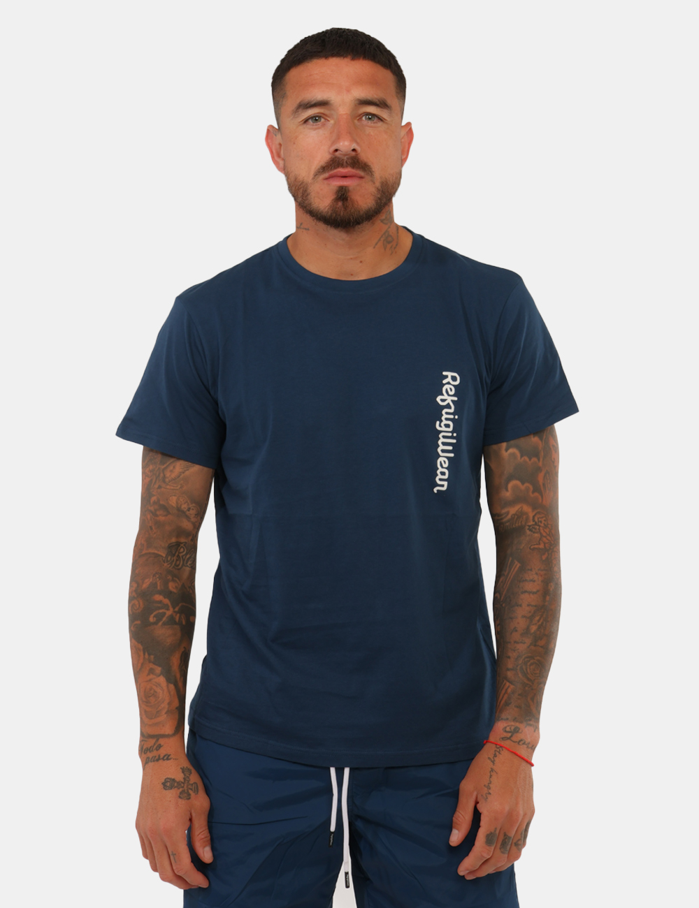 26MTS01-SB_NAVY_PE26_5 T-shirt Refrigiwear Blu - T-shirt REFRIGIWEAR blu da uomo Versatile, pratica e perfetta per accompagnarti durante la stagion