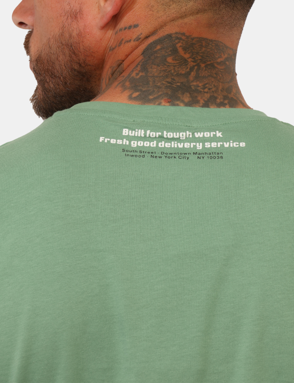 26MTS01-SB_SAGE_PE26_4 T-shirt Refrigiwear Verde - T-shirt REFRIGIWEAR verde da uomo Pratica, versatile e perfetta per la stagione primavera estate