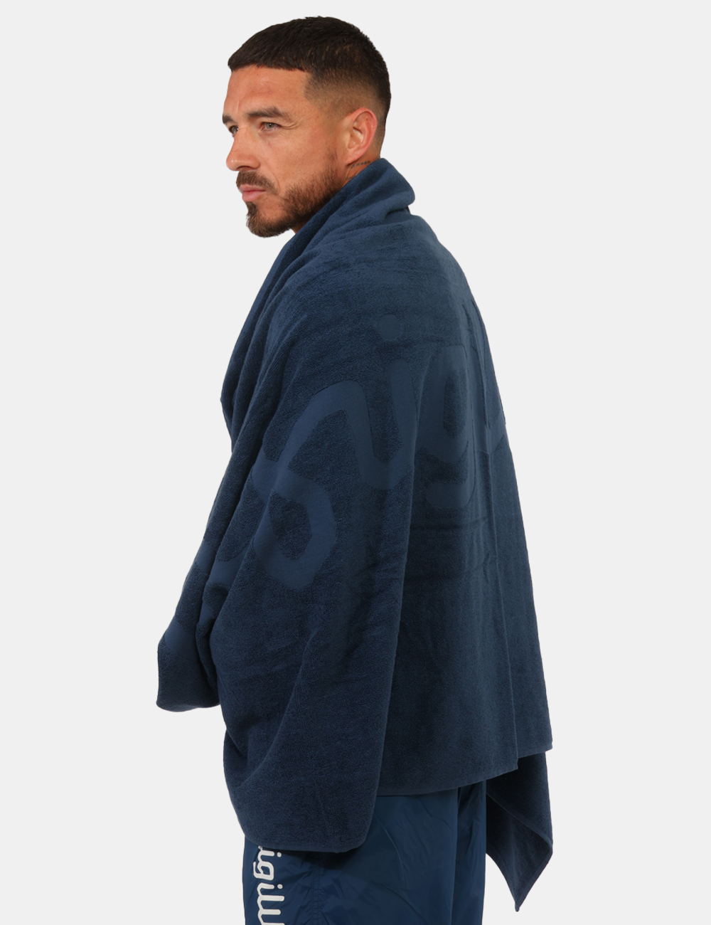 26MTW01-SB_NAVY_PE26_1 Telo mare Refrigiwear Blu - Telo mare REFRIGIWEAR blu da uomo Versatile, pratico e perfetto per accompagnarti durante tutta
