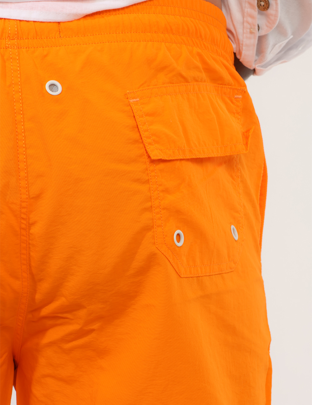 26S04BW-NYLON-SOLID-OB_ORANGE-FLUO_PE26_5 Costume Goha Arancione - Costume GOHA Arancione da uomo Il costume GOHA arancione da uomo è pensato per chi ama distinguersi