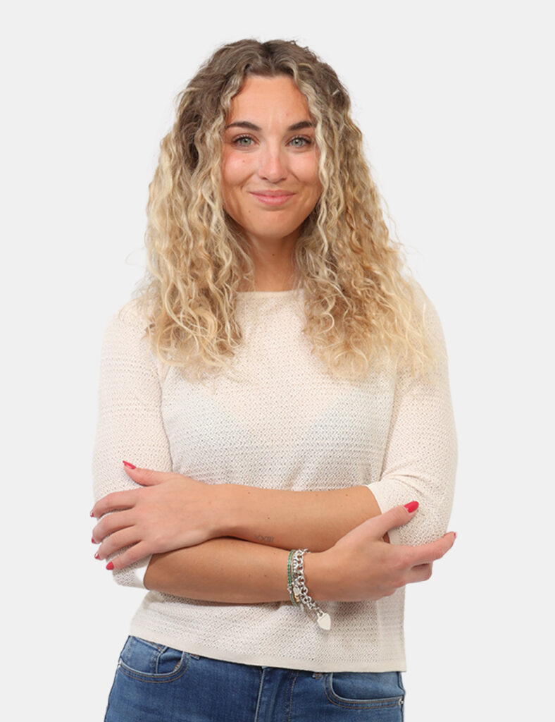 Abbigliamento donna scontato - Maglia Materica Beige