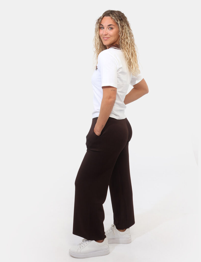 Abbigliamento donna scontato - Pantaloni Materica Marrone