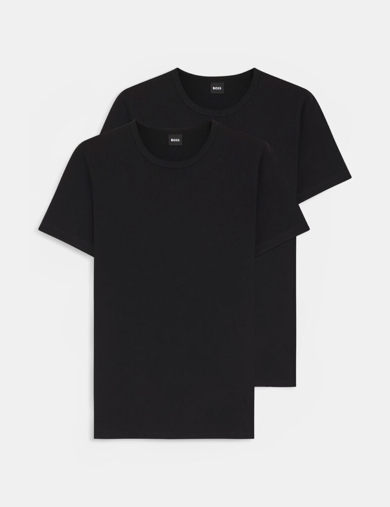 Pack 2 T-shirt Boss Nere
