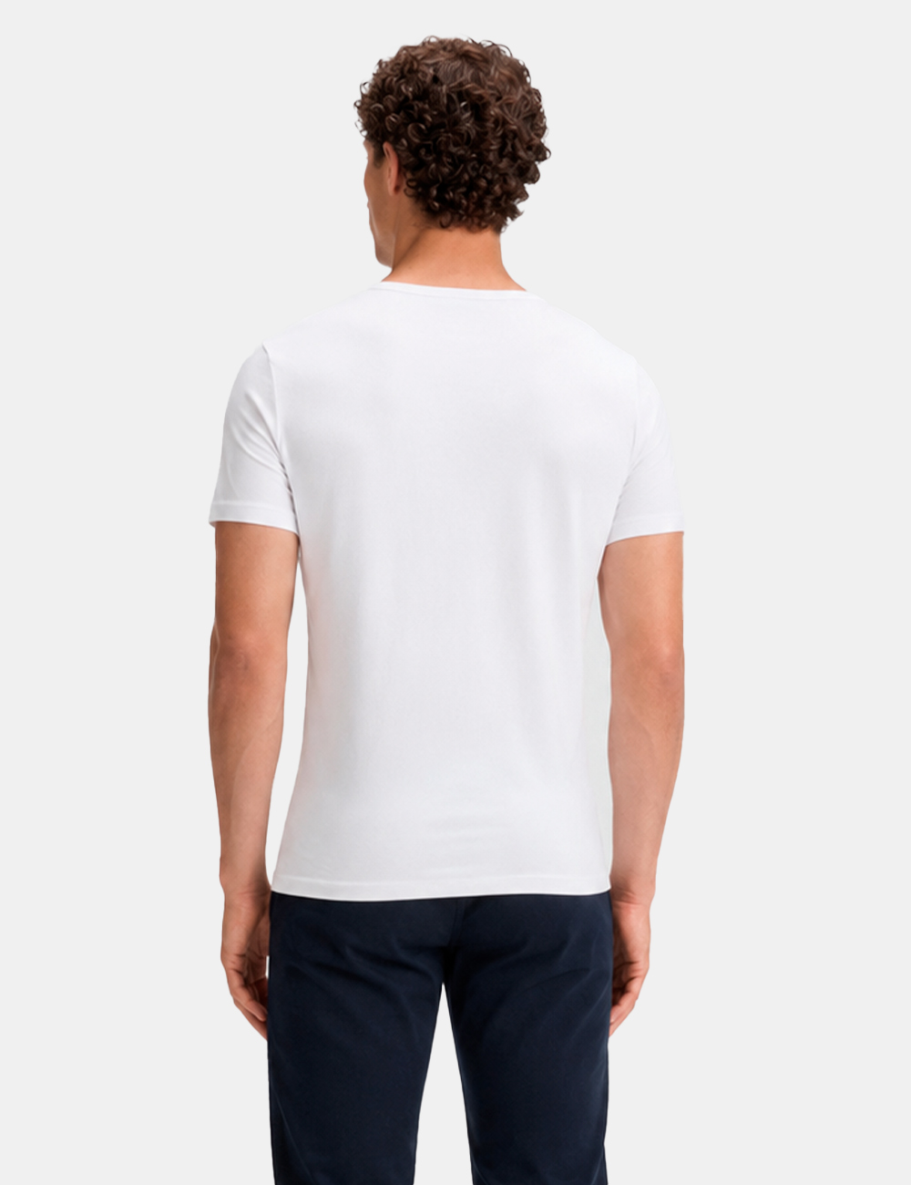 50475294-TSHIRTRN-2P-OB_WHITE_PE26_2 Pack 2 T-shirt Boss Bianche - Pack 2 T-shirt BOSS Bianche da uomo Essenziali, versatili e sempre attuali: il Pack 2 T-shirt