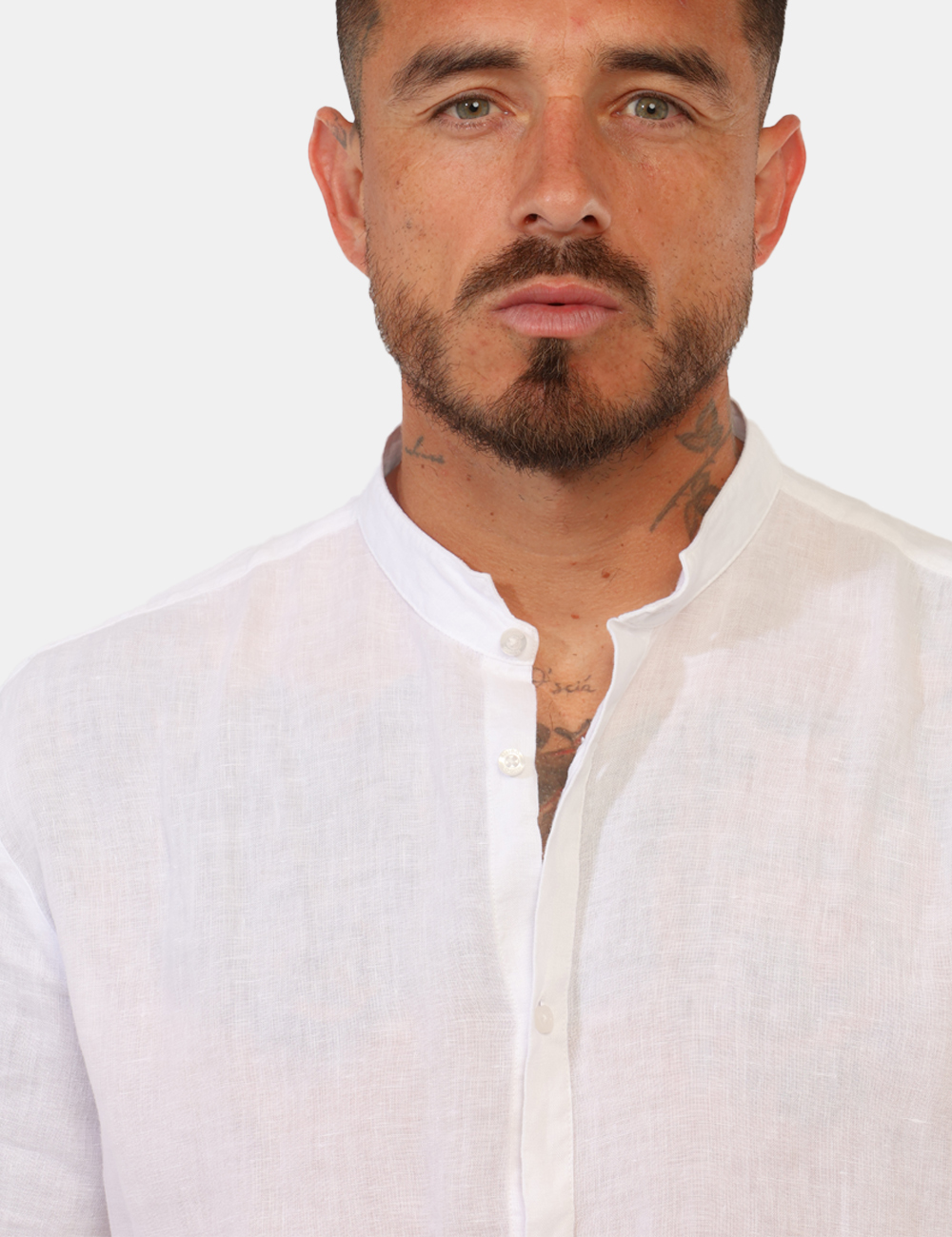 50490740-ELVORY-OB_OPEN-WHITE_PE26_5 Camicia Hugo Bianca - Camicia HUGO Bianca da uomo Fresca, essenziale e perfetta per la stagione più calda: la Camicia HUGO B