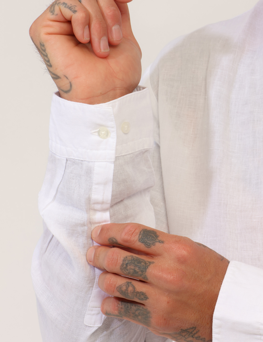 50490740-ELVORY-OB_OPEN-WHITE_PE26_6 Camicia Hugo Bianca - Camicia HUGO Bianca da uomo Fresca, essenziale e perfetta per la stagione più calda: la Camicia HUGO B
