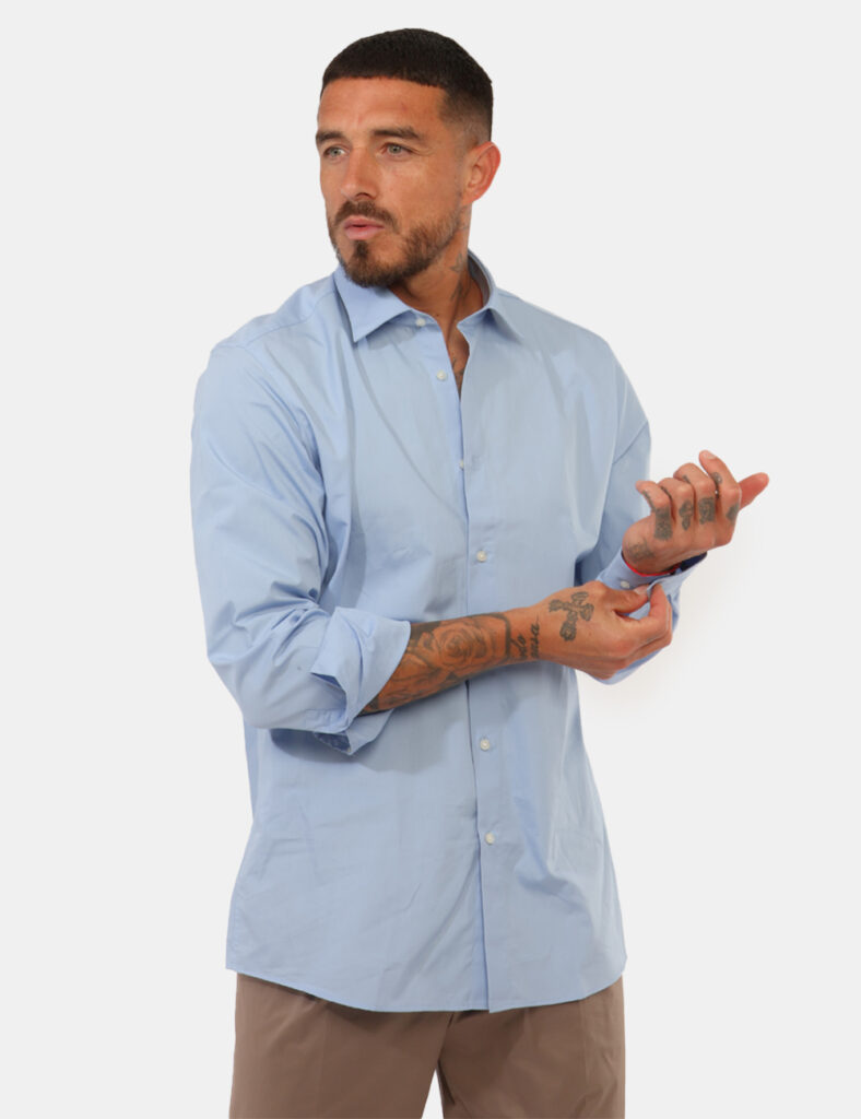 Camicia Hugo Azzurra